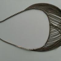 Collanina vintage degli anni 20 in argento 925.