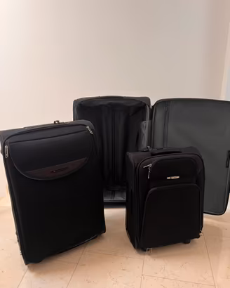 Set valigie Delsey nero