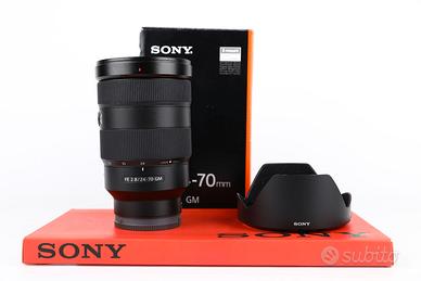 Sony 24-70mm 2.8 GM FE USATO GARANTITO PER DUE ANN