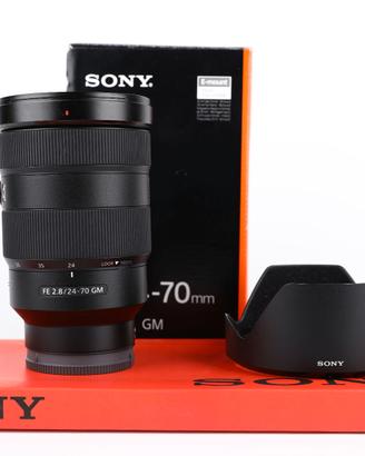 Sony 24-70mm 2.8 GM FE USATO GARANTITO PER DUE ANN