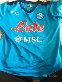 scs napoli ufficiale maglia