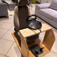 Postazione volante+sedile playstation 4 e PC
