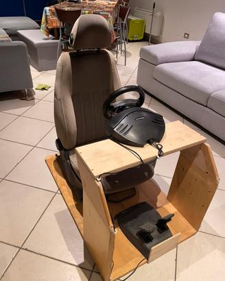 Postazione volante+sedile playstation 4 e PC