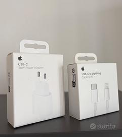 NUOVI Apple Alimentatore Originale + Cavo 2 Metri