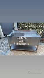Lavandino acciaio inox