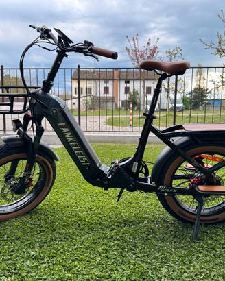 LANKELEISI GOLF-X Bici elettrica pieghevole 1000W