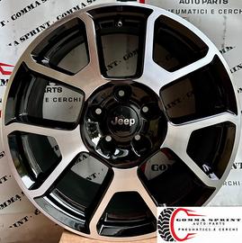 4 CERCHI IN LEGA ORIGINALI RAGGIO 17 JEEP RENEGADE