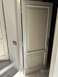 Porte noce massello laccate