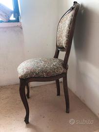 Sedia in stile inglese, antiquariato
