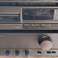Amplificatore Technics + lettore CD + tuner