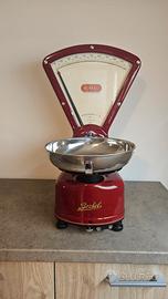 bilancia Berkel vintage restaurata rossa 
