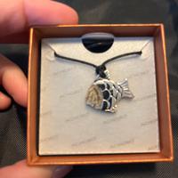 Collana ciondolo pesce