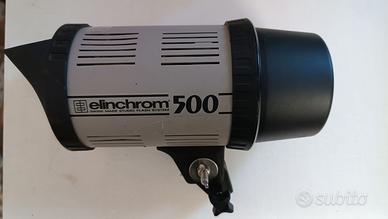 2 monotorce Elinchrom 500 da studio