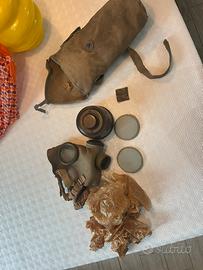 Maschera anti gas seconda guerra mondiale