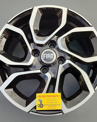 4 Cerchi In Lega NUOVI da 15 Per Fiat Dacia Ecc