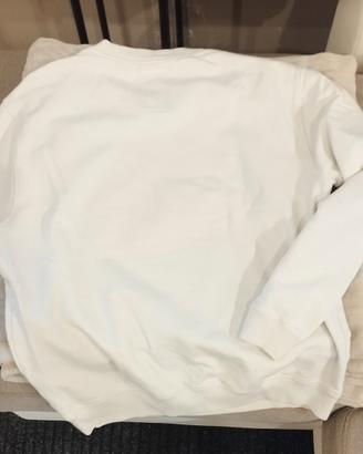 Felpa GAP bianca tg S unisex