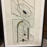 Walter Valentini Acquaforte  retouche foglia oro