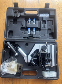 MICROSCOPIO BRESSER MICCROSET
