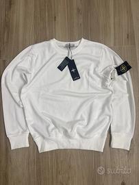 MAGLIONE STONE ISLAND BIANCO