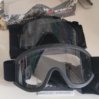 Maschera occhiali protettivi anti scheggia sabbia