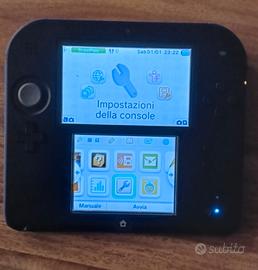 Nintendo 2 DS nero blu 
