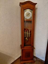 orologio pendolo a colonna vintage 