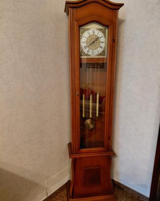 orologio pendolo a colonna vintage 
