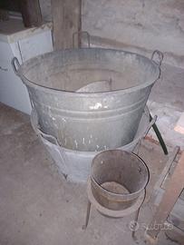 Fioriera tinozza giardino arredo casa vaso vascone
