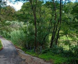 Terreno agricolo con pozzo, sul fronte stradale