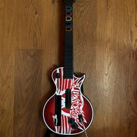 Wii remote Aerosmith Les Paul  + Guitar Hero 3