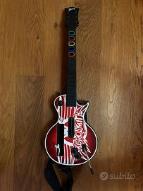 Wii remote Aerosmith Les Paul  + Guitar Hero 3