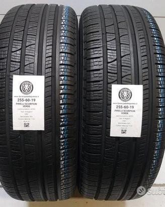 2 gomme 255 60 19 pirelli a20955