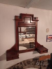 specchiera in legno 