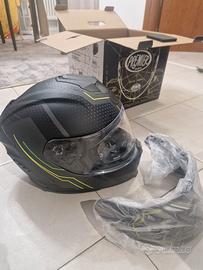 Casco Premier con doppia visiera