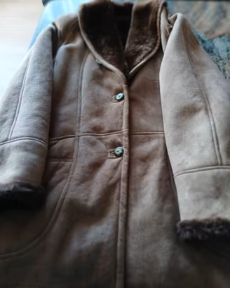 Montone Shearling Originale Donna Tg. 44 Nuovo
