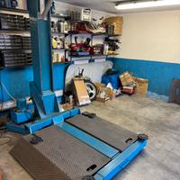 Sollevatore auto-moto idraulico monobraccio 220v