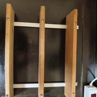 Mensola il legno porta spezie 