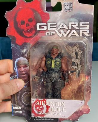 Gears of War - Action Figure di Augustus Cole NECA