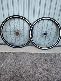 ruote corsa strada rim copertoncino Bontrager