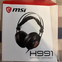 Cuffie Gaming Headset MSI H991