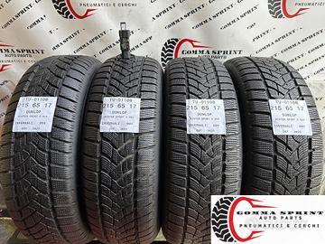 4 PNEUMATICI 215/65 R17 DUNLOP INVERNALI