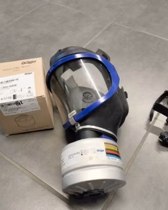 maschera antigas piu' in omaggio un filtro nuovo
