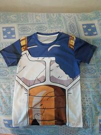 maglia dragon ball vegeta suite armatura
