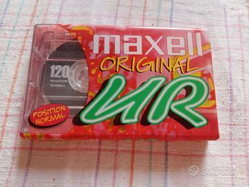 audio cassetta maxell original ur120 sigillata