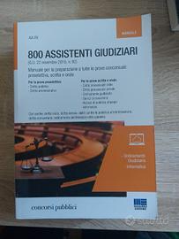 Concorso assistenti giudiziari - cancellieri 