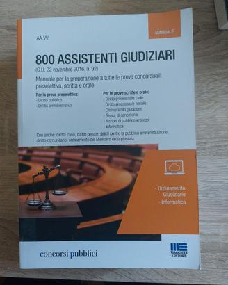 Concorso assistenti giudiziari - cancellieri 