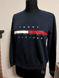 Felpa Tommy Hilfiger blu taglia S