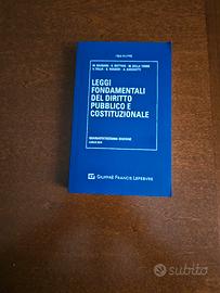 Libro Leggi Fondamentali del Diritto Pubblico e Co