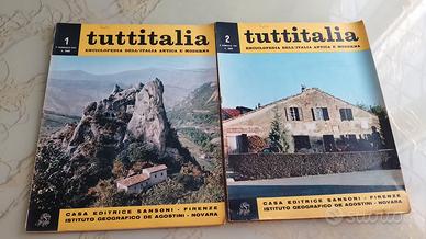 TUTTITALIA 3 fascicoli 1 -2 -12 del 1961 Sansoni