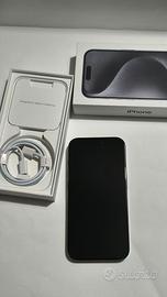 iPhone 15 Pro Apple - 256GB Nero - Come Nuovo